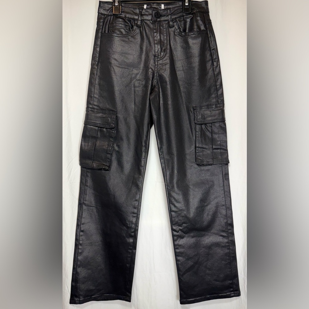VERVET Coated Cargo Jeans